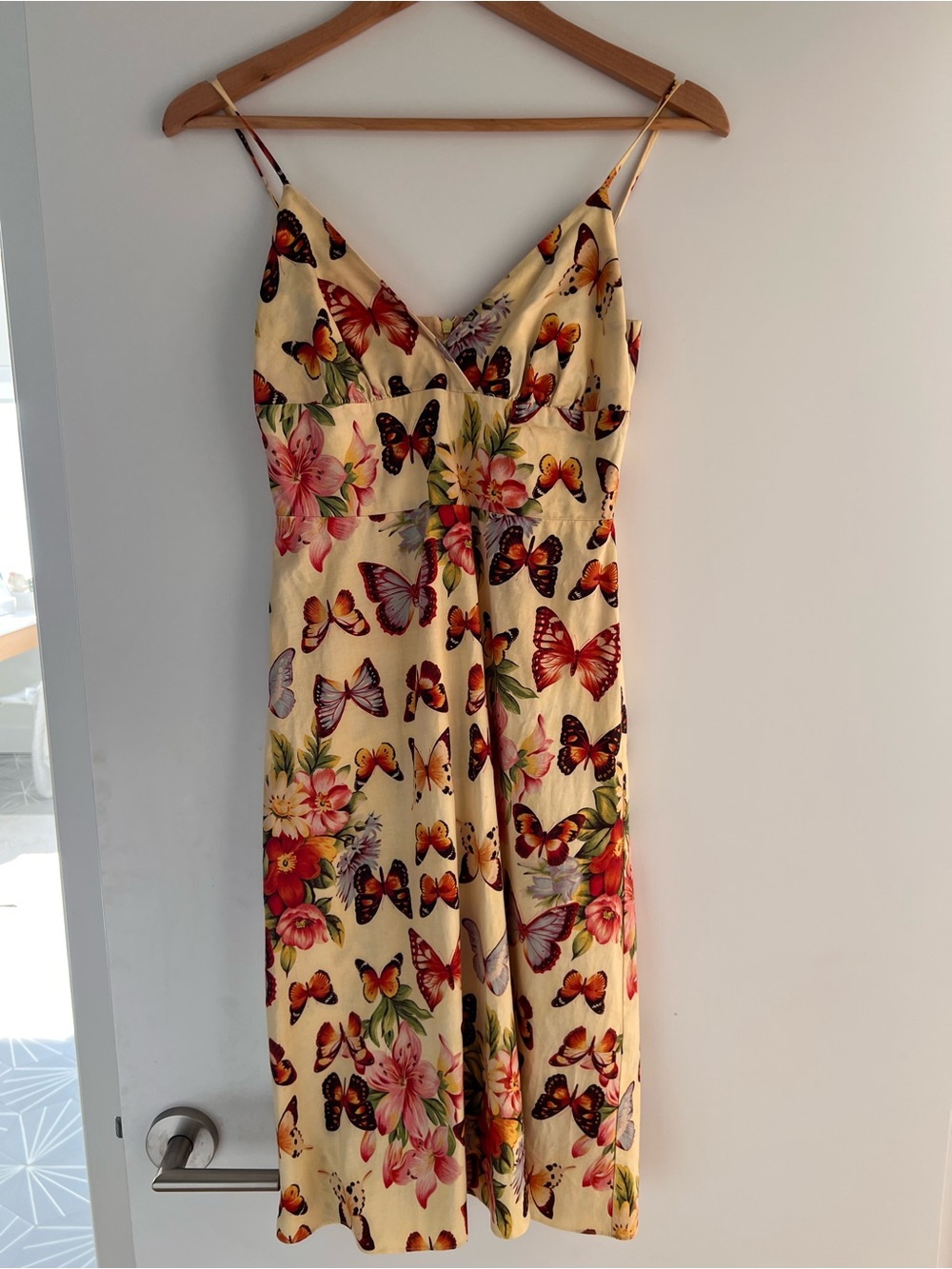 Butterfly Floral Slip Dress size XS